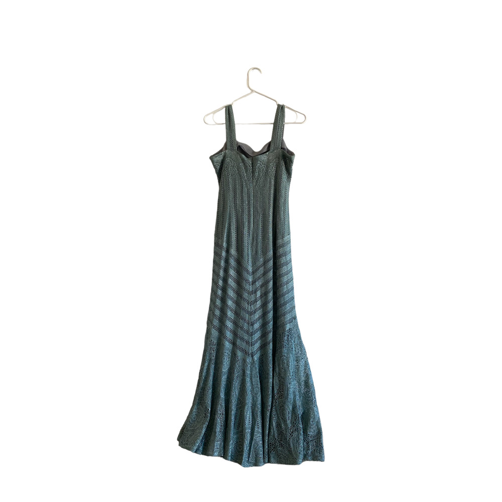 Damianou Vintage Blue Lace Dress - Picture 2 of 4